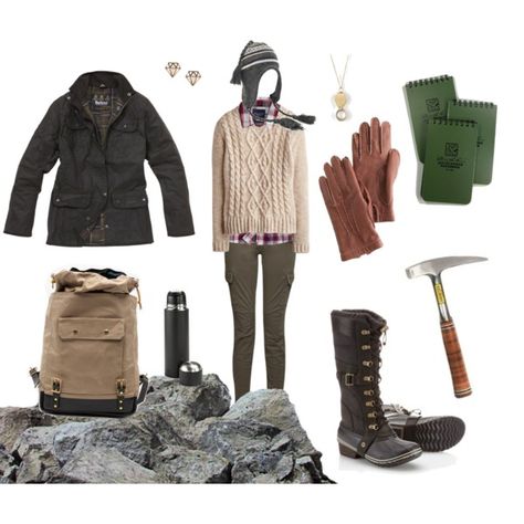 Geologist by emilysheppard on Polyvore featuring Joules, American Eagle Outfitters, Barbour, J Brand, SOREL, Dents, Southern Field Industries, Frette and Goodwill Geologist Outfit, Farm Ranch, Fashion Collage, Country Farm, Winter Essentials, Outdoor Wear, J Brand, Geology, American Eagle Outfitters