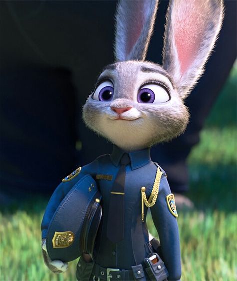 Judy Hopps_Zootopia.... Zootopia, Police Officer, Disney