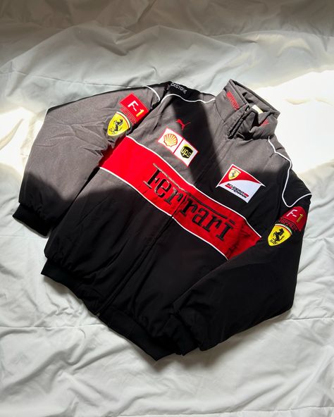 THIS IS YOUR SIGN TO GET THAT RACING JACKET✨🏁 use my code “ENIAF1” for a 10% discount in @finishlinefever store!! • link in bio✨✨ #racingjacket #formula1 #finishlinefever #formula1 #f1 #formulaone #f1insta #explore #explorepage #ferrari #ferrarif1 #charlesleclerc #leclerc #carlossainz #smoothoperator #gp #f1 #formulaone #race #australiangp #sainz #hamilton #monaco #ferrari #mercedesamgf1 #f1 #raceweek #miami #trend #viralvideos #cars #monacogp #imolagp #scuderiaferrari Formula One Jacket, F1 Uniform, Monaco Ferrari, Red Bull F1 Jacket, Ferrari Racing Jacket, Mclaren Racing Jacket, F1 Jacket Mercedes, Unrealistic Wishlist, Racing Jackets