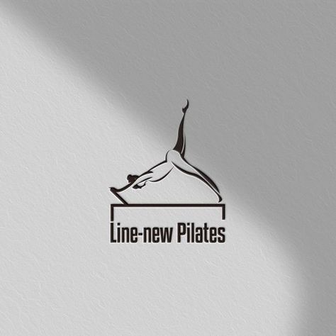 Pilates Logo Design, Pilates Images, Pilates Logo, Dance Logo, Logo L, Identity Design Logo, Yoga Art, Pilates Studio, Studio Logo