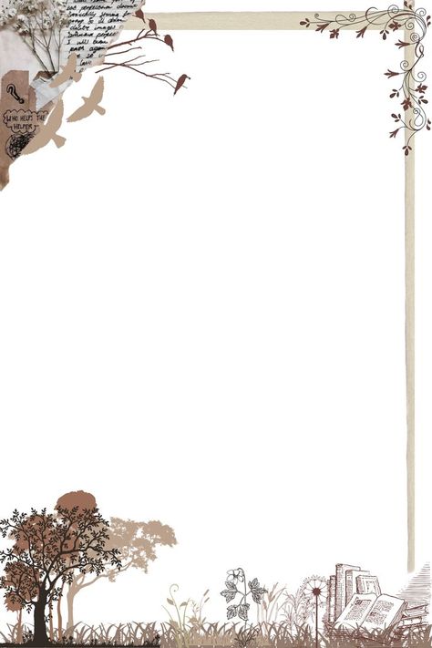 note template vintage forever calm and brown Background Notes Aesthetic, Writing Paper Template Aesthetic, Aesthetic Flower Stickers Printable, Vintage Aesthetic Stickers Printables, Vintage Writing Paper, Writing Paper Template, Aesthetic Writing, Vintage Floral Backgrounds, Book Art Projects