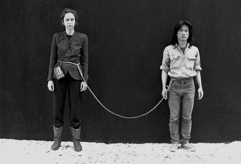 The Believer magazine has an interview with performance artist Tehching Hsieh, who is know for works that involve extreme endurance and self-control. For Rope Piece (1983-84), for example (pictured above), he was tied to fellow artist Linda Montano for a year. Hsieh immigrated to New York from Taiwan in 1974 and spent years toiling in restaurants as he tried to make a name for himself in the art world.  He finally earned widespread recognition in the 2000s, going on to represent Taiwan at the .. Alvin Ailey, Man Ray, Bolshoi Ballet, Tie Women, Evil Clowns, Japanese American, Royal Ballet, Historical Novels, Scenic Design