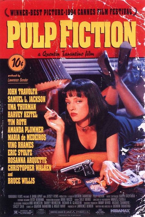 Screenplay Examples - Pulp Fiction Script - Movie Poster Film Pulp Fiction, Jamaica Inn, Series Posters, Lost Horizon, 20 Year Anniversary, Hitchhikers Guide To The Galaxy, Hitchhikers Guide, Guide To The Galaxy, Uma Thurman