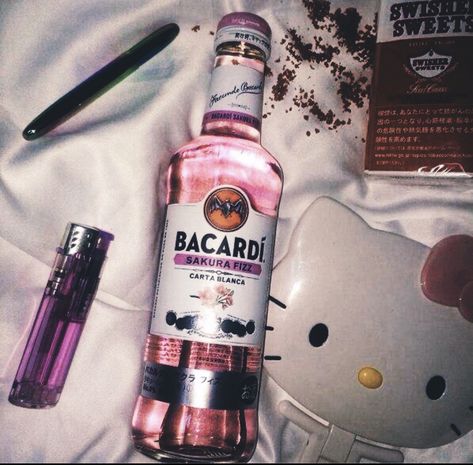 Whisky Spender, Alcohol Aesthetic, Bacardi, Puff And Pass, Cherry Bomb, Aesthetic Grunge, Grunge Aesthetic, Bad Girl, Pink Aesthetic