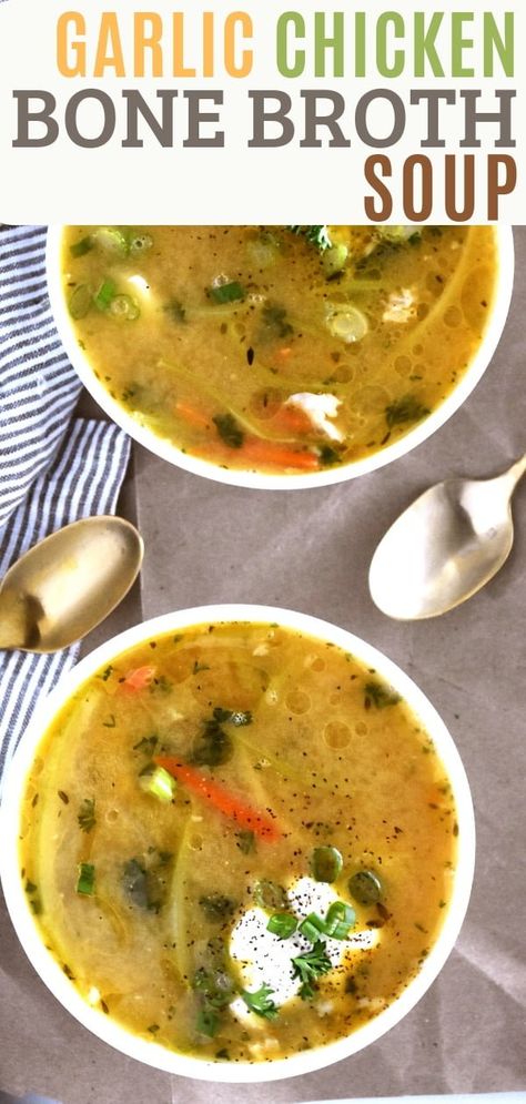 Chicken Bone Broth Soup, Bone Broth Soup Recipes, Benefits Of Bone Broth, Broth Diet, Bone Broth Diet, Bone Broth Soup, Chicken Broth Recipes, Broth Soup, Colorful Carrots