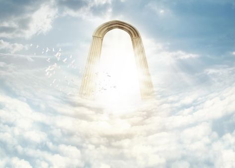 Gate Images, Heaven Pictures, Church Backgrounds, Pearly Gates, Church Media Design, Heaven's Gate, Church Poster Design, Heaven Art, Way To Heaven