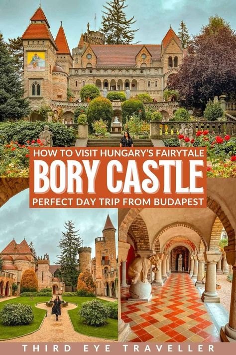 Bory Castle Day Trip from Budapest Hungary Danube River Cruise, Hungary Travel, Budapest Travel, Europe Trip Itinerary, Travel Inspiration Destinations, Europe Tours, The Perfect Day, Solo Female Travel, Budapest Hungary