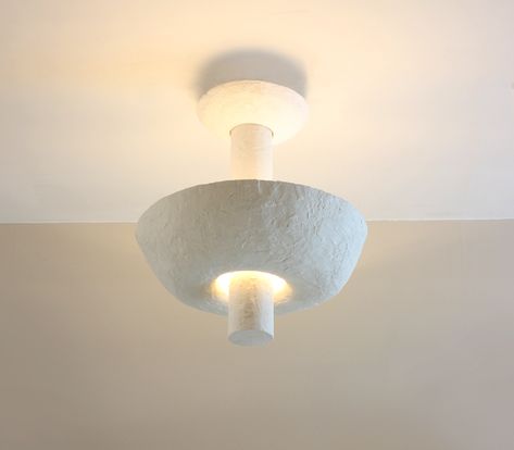 Introducing The Cissbury Pendant Designed and Sculpted in Plaster by Martin Huxford Ring Chandelier, Boutique Collection, Contemporary Minimalist, Organic Form, Hand Shapes, Lamps Ceiling, Pendant Design, Ceiling Light, Showroom