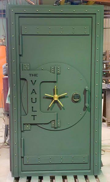 Custom Vintage Industrial Vault Doors Safe Room Doors, Man Cave Doors, Safe Door, Make A Door, Safe Vault, Vault Doors, Metal Fabrication Tools, Door Price, Bedroom Door Design