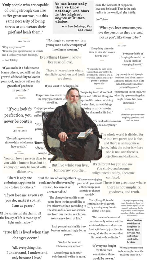 Background Collage Aesthetic, English Literature Quotes, Leo Tolstoy Quotes, Pretty Phone Backgrounds, Background Collage, Quotes Background, Indian Literature, Leo Tolstoy, Writing Therapy