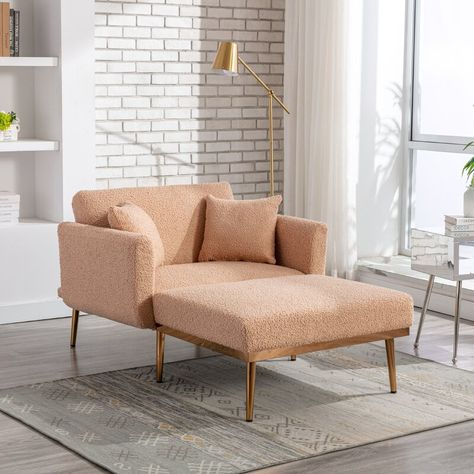 Everly Quinn Chaise Longue Chair | Wayfair Chaise Longue, Lounge Chair Modern, Storage Chaise Lounge, Lounge Chair Bedroom, Lounger Chair, Chairs For Small Spaces, Chaise Lounge Sofa, Home Library Design, Loungers Chair