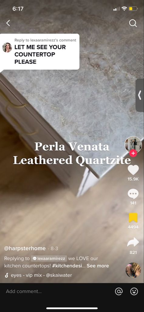 Perla Venata Quartzite Kitchen, Perla Venata Quartzite, Quartzite Kitchen, House Building, Kitchen Countertops, Aspen, Countertops, Building A House, Let It Be