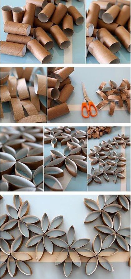 Diy Crafts Hacks, Paper Crafts Diy Tutorials, Crafts Hacks, Cardboard Crafts, Easy Paper Crafts, Valentine's Day Diy, Diy Home Crafts, Flowers Diy, Diy Crafts To Sell