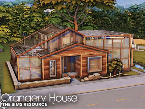 Sims 4 Residential Lots, Sims 4 Get Together, The Sims 4 Lots, Sims 4 Tsr, Sims Builds, Sims 4 House Design, Casas The Sims 4, 2 Bedroom House, Sims 4 Build