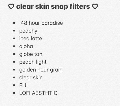 Snap Filters, Snapchat Filters, Instagram Filter, Clear Skin, Snapchat, Your Skin, Bullet Journal, Make Your, Skin