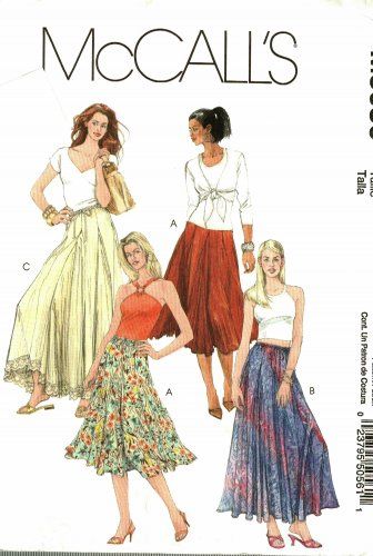 Sewing Patterns Skirt, Godet Skirt, Gored Skirt, Calf Length Skirts, Ankle Length Skirt, Maxi Skirt Boho, Skirt Patterns Sewing, Mccalls Sewing Patterns, Petite Skirt