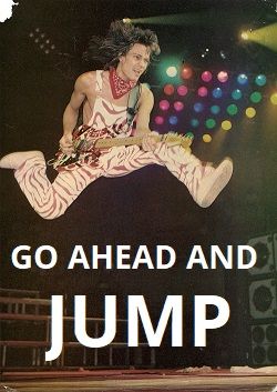 Eddie Van Halen JUMP Eddie Van Halen Funny, Eddie And Alex Van Halen, Van Halen Jump, Van Halen Album Covers, 80s Metal Bands, Music Memes Funny, Eddie Van Halen Jumping, Eddie Van Halen Gif, Rock Lyrics