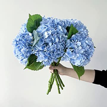 Amazon.com: Diy Flores, Fleurs Diy, Faux Hydrangea, Hydrangea Bouquet, Silk Hydrangeas, Green Hydrangea, Artificial Hydrangeas, Hydrangea Flowers, Silk Flowers Wedding