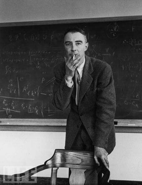 J Robert Oppenheimer, Robert Oppenheimer, Alfred Eisenstaedt, Atomic Age, Stretched Canvas, Photographic Print, Canvas Print, Canvas