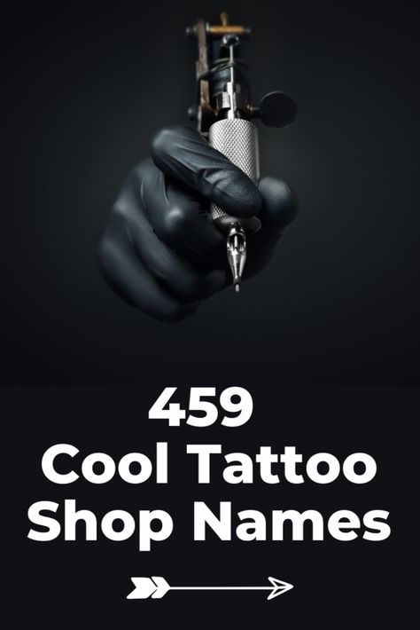 Cool tattoo shop names Tattoo Business Name Ideas, Tattoo Shop Logo Ideas, Tattoo Studio Name Ideas, Tattoo Shop Names Ideas, Pmu Business Names, Tattoo Studio Logo Design, Tattoo Shop Logo Design, Tattoo Shop Logo, Tattoo Studio Logo