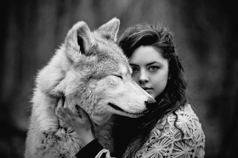 Dance With Wolves, Werewolf Aesthetic, Animal Photoshoot, Wolves And Women, Dances With Wolves, Art Sketches Doodles, Wolf Photos, Dog Photoshoot, Werewolf Art