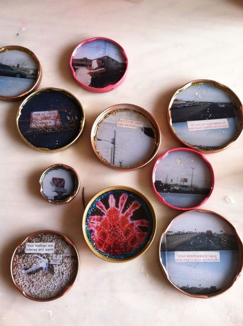 How To Make Resin Photo Magnets #home #decor #refrigerator Resin Magnets, Picture Magnets, Resin Photo, Diy Magnets, How To Make Resin, Magnet Crafts, Jam Jar, Upcycled Crafts, Photo Magnets