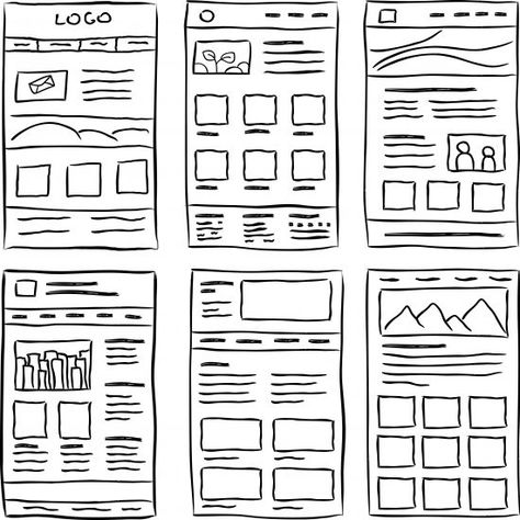 Sketch Website, Wireframe Sketch, Frame Website, App Wireframe, Ux Wireframe, Wireframe Website, Ux Design Process, Wireframe Design, Creative Web Design