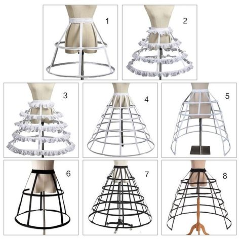 Dress From Recycled Materials, Diy Hoop Skirt, Diy Crinoline, Cage Hoop Skirt, Hoop Skirt Dress, Underskirt Dress, Dresses Made From Recycled Materials, Recycle Dress, Recycled Gown