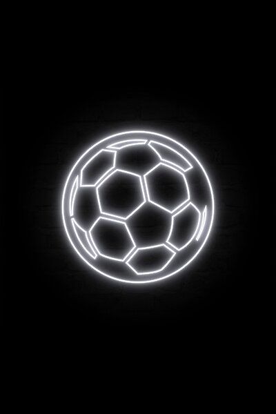 A vector graphic icon of a soccer ball (football) used in the beautiful game. A fun design to go with the rest of your team swag or just something to bring along the next time you kick it. An epic retrowave neon design that gives an awesome vibe of vaporwa Ball Football, Retro Soccer, The Beautiful Game, Football Icon, Neon Design, Fun Design, Soccer Ball, The Next, Soccer