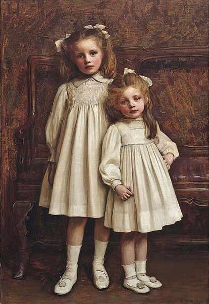 Victorian Children's Clothing, Era Victoria, Vintage Children Photos, Painting Ideas On Canvas, Motif Vintage, Victorian Art, Vintage Portraits, Kids Portraits, Vintage Images