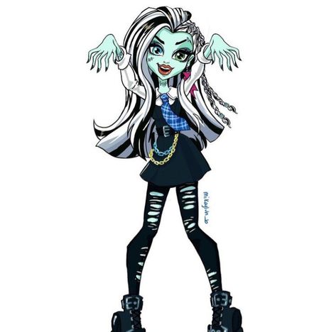 Frankie Stein G3, Frankie Monster High, Monster High Cosplay, Disney Barbie, High Characters, Arte Monster High, Moster High, Frankie Stein, Catty Noir