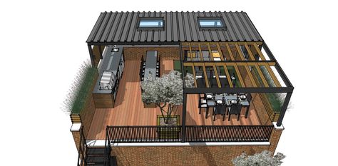 Deck Oasis, Chicago Rooftop, Terrace Roof, Deck Renovation, Roof Terrace Design, Rooftop Patio Design, Roof Garden Design, Studio Images, Terrace Ideas