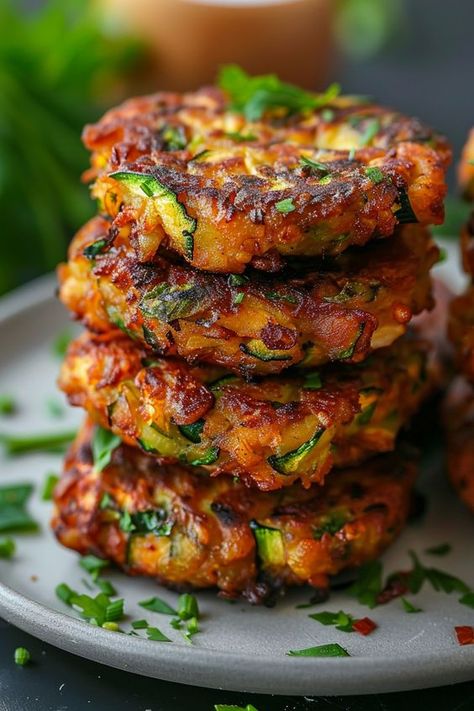 Looking for a delicious and healthy recipe to try in your air fryer? These air fryer zucchini fritters are perfect for those on a keto, low carb, or paleo diet. They are also vegan and gluten-free, making them a versatile option for any dietary preference. Enjoy these crispy fritters as a snack or side dish! Low Carb Meals Vegetarian Healthy, Low Carb Fritters, Air Fry Healthy Meals, Airfryer Snacks Healthy, Air Fryer Courgette, Air Fryer Recipes Easy Dinner Vegetarian, Vegan Dinner Low Carb, Vegan Airfryer Recipe, Vegetarian Recipes Air Fryer