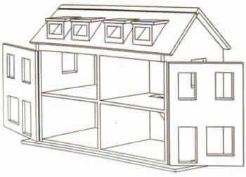 Doll Furniture Plans, Dollhouse Plans, Dollhouse Makeover, Doll High Chair, Wooden Doll House, Dolly House, Dolls House Shop, Dollhouse Tutorials, Free House Plans