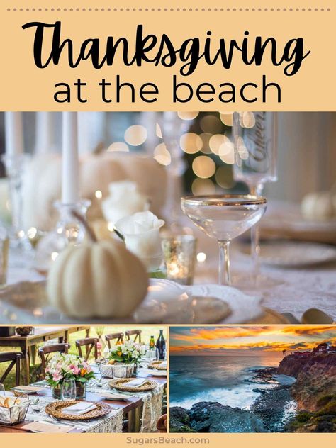 Coastal Thanksgiving Decor, Thanksgiving Tablescapes Elegant, Coastal Thanksgiving, Beach Table Settings, Fall Fun Ideas, Coastal Fall Decor, Thanksgiving Dining Table, Coastal Table Decor, Thanksgiving Dinner Decor