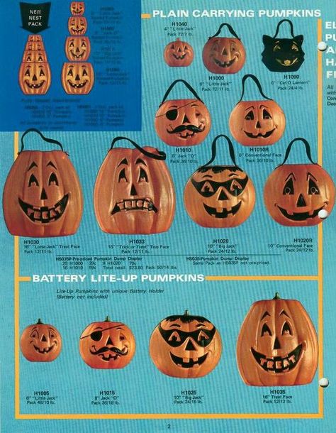 Halloween Ads, Halloween History, Halloween Blow Molds, Vintage Halloween Art, Vintage Halloween Images, Blow Molds, Pumpkin Bucket, Pumpkin Mask, Halloween Buckets