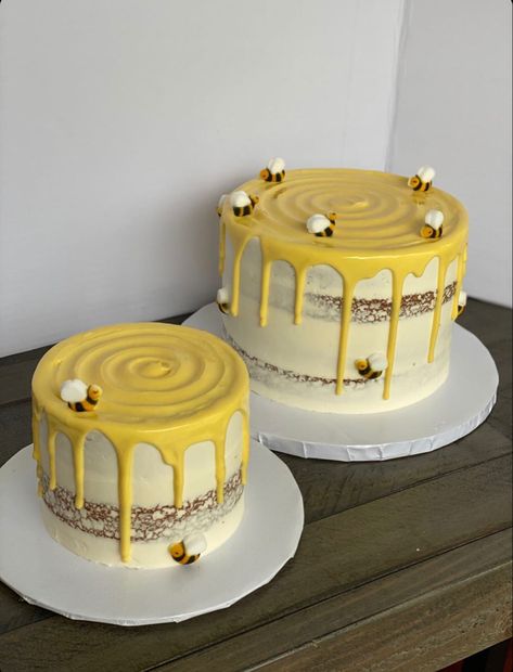 Birthday, Yellow, Cake, Birthday Cake, Bee, White