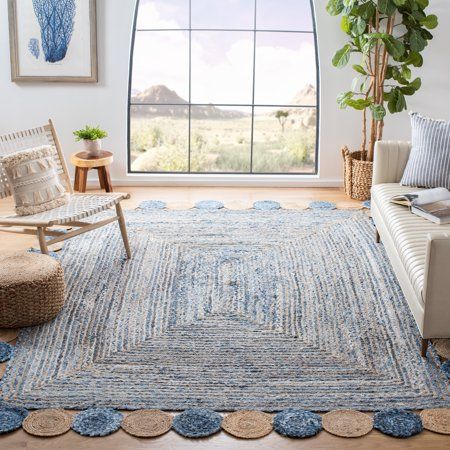 Braided Area Rugs, Braided Jute Rug, Flatweave Area Rug, Natural Area Rugs, Cotton Area Rug, Rag Rug, Jute Rug, Cotton Rug, Floor Decor