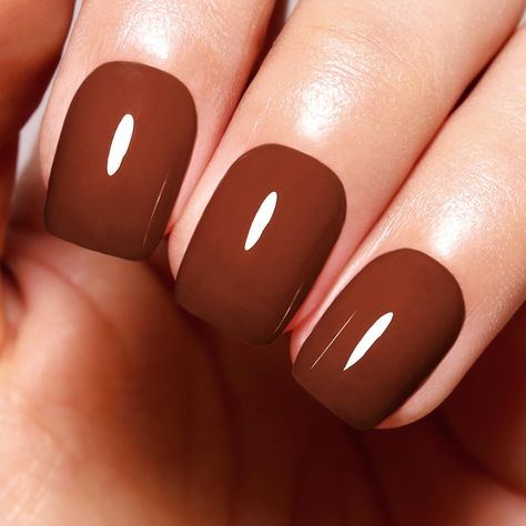 Amber Brown Gel Nail Polish 15ML Jelly Deep Brown Translucent Color UV/LED Soak Off Gel Polish Nail Art Starter Manicure Salon DIY at Home 1Pcs Amber Brown, Led Nail Lamp, Nail Art Kit, Clear Nails, Soak Off Gel, Deep Brown, Nail Gel, Pedicure Nails, Uv Gel