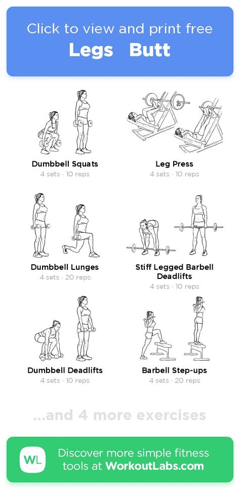 Isolation Workouts, Leg Exercises With Weights, Workoutlabs Fit, Barbell Exercises, Glute Isolation, Free Weight Workout, Leg Workout Women, Leg Workouts Gym, Workout Labs