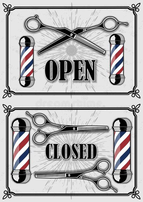 Logo Barber Shop, Barber Shop Pictures, Barbershop Poster, Barber Poster, Logo Barber, Barber Shop Vintage, Barbershop Design Interior, Barber Shop Logo, Barber Shop Interior