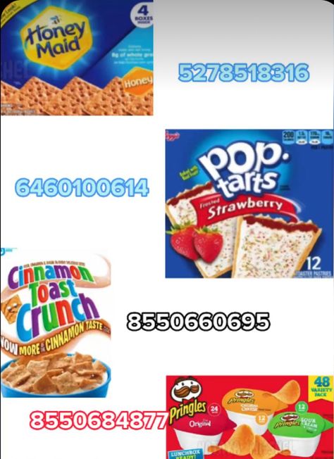 Roblox Snack Codes, Snacks Bloxburg Codes, Bloxburg Pizza Decals Codes, Bloxburg Kitchen Decals Codes Food, Roblox Pantry Decals, Bloxburg Pop Tart Codes, Cereal Box Codes Bloxburg, Snack Decal Codes Bloxburg, Bloxburg Pantry Food Codes