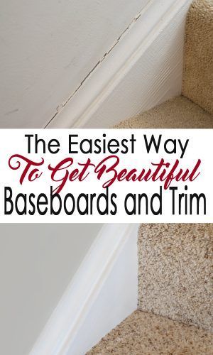 Baseboards And Trim, Caulk Baseboards, Home Staging Tips, Hemma Diy, Home Fix, Diy Home Repair, Home Repairs, Easy Home Decor, Diy Home Improvement