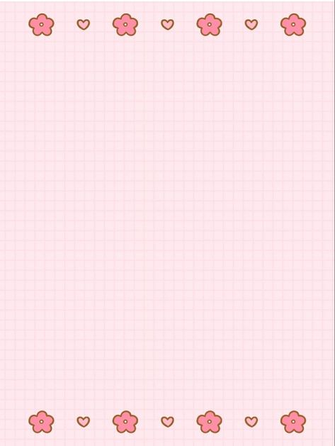 Cute Templates Background Aesthetic Pink, Cute Notes Background, Cute Blank Templates, Pink Note Template Aesthetic, Cute Note Backgrounds Aesthetic, Kawaii Template Background, Cute Notes Template Pink, Pink Lined Paper Background, Cute Note Template Printable