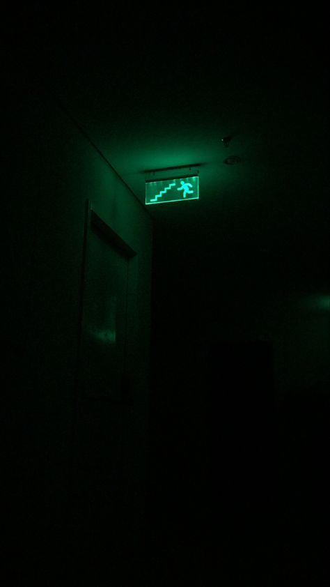 Room Aesthetic Dark, Uicideboy Wallpaper, Dark Green Wallpaper, Realistic Tattoo Sleeve, Pop Art Images, Amoled Wallpapers, Exit Sign, Dark Green Aesthetic, Color Vibe