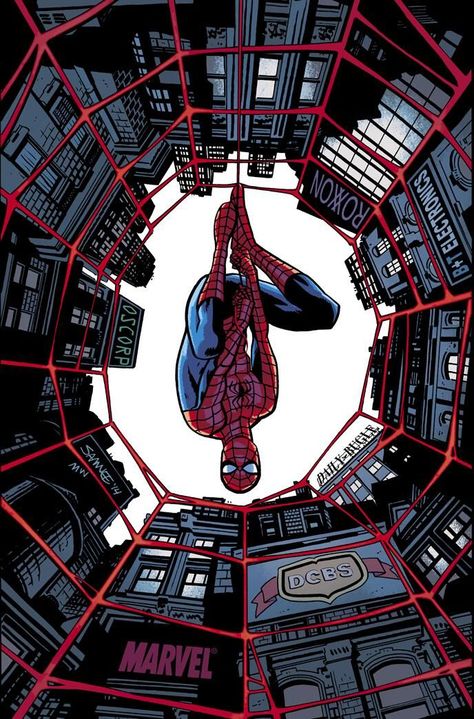 #Amazing #Spiderman #Fan #Art. (Amazing Spider-Man #1 exclusive variant cover) By: Hunberto Ramos. Spiderman Hd, All Spiderman, Image Spiderman, Ultimate Spider Man, Univers Marvel, Univers Dc, Spiderman Pictures, Marvel Spiderman Art, Man Wallpaper