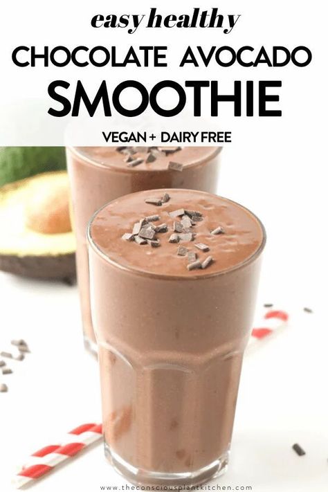 Dairy Free Milkshake, Avocado Milkshake, Chocolate Avocado Smoothie, Avocado Dessert, Keto Smoothie Recipes, Chocolate Avocado, Avocado Chocolate, Sugar Free Vegan, Keto Vegan