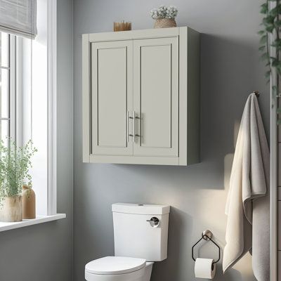 Maximize your space with style and functionality using our 26" H × 22" W × 8" D Wall Storage Cabinet. This elegant cabinet is designed to blend seamlessly into any room, offering a sophisticated storage solution for your home. With its adjustable shelves, you can customize the interior to fit your needs, whether you're organizing your bathroom essentials, kitchenware, or living room décor. Its compact design ensures you're making the most of every inch, while the durable construction promises lo Above Toilet Storage Modern, Cabinet Above Toilet Storage Ideas, Cabinet Over Toilet Ideas, Wall Cabinet Over Toilet, Bathroom Cabinet Over Toilet, Cabinet Above Toilet, Bathroom Cabinets Over Toilet, Bathroom Cabinet Storage, Wall Storage Cabinet