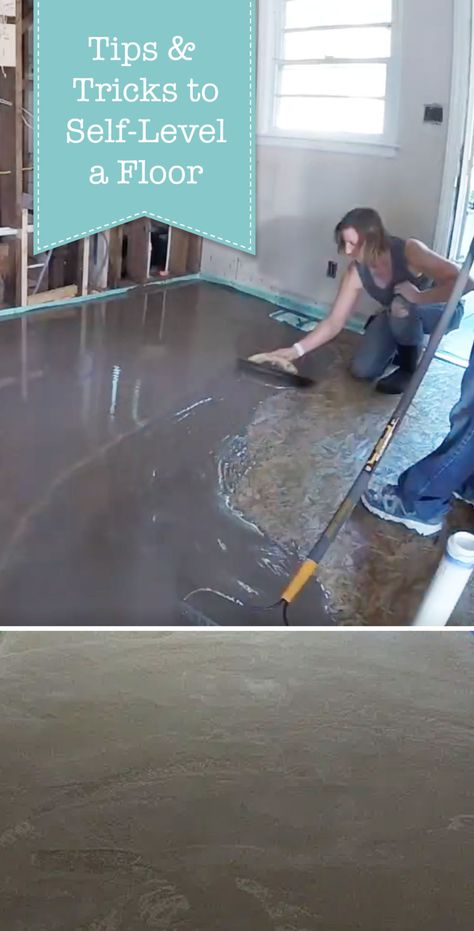 Diy Garage Floor, Concrete Floor Leveling, Self Leveling Floor, Floor Leveling, Cement Flooring, Leveling Floor, Rigid Foam Insulation, Concrete Patio Makeover, Garage Flooring