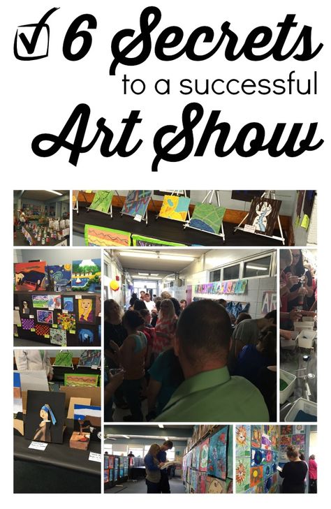 Artist Setup, Art Gallery Display, Art Teacher Resources, Elementary School Art, Gallery Display, Auction Ideas, Art Night, Art Exhibit, Art Curriculum